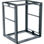 Middle Atlantic CFR Series Rack, CFR-9-18 - 9U Rack Height x 19" (482.60 mm) Rack Width x 18" (457.20 mm) Rack Depth - Black Powder - (Fleet Network)