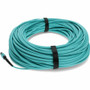 AddOn 25m MPO/UPC (Male) to MPO/UPC (Male) Aqua OM4 OFNR (Riser-Rated) 12-Strand Fiber Patch Cable - 82 ft (25 m) Fiber Optic Network (ADD-MPOMPO-25M5OM4SM)