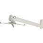 Premier Mounts EST100 Wall Mount for Projector - White - 25 lb (11339.81 g) Load Capacity (Fleet Network)