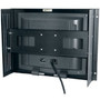Middle Atlantic RSH4S9-LCD Rack Mount for LCD Monitor - Black - 1 Display(s) Supported - 17" (431.80 mm) Screen Support - 100 x 100, x (RSH4S9-LCD)