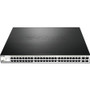 D-Link DGS-1210-52MP Ethernet Switch - 52 Ports - Manageable - 2 Layer Supported - Twisted Pair, Optical Fiber - 1U High - Desktop, - (Fleet Network)