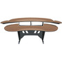Middle Atlantic 84" Desk w/2 Rackbay Overbridge, DC - Rectangle Top - 84" (2133.60 mm) Table Top Width - 36.4" (924.81 mm) Height x x (Fleet Network)