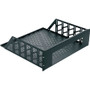 Middle Atlantic Custom Wide Shelf, 8 RU, 20.5"D, Anodized - 8U Rack Height x 19" (482.60 mm) Rack Width - Rack-mountable - Brushed - (Fleet Network)