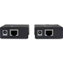 StarTech.com 4-Port USB 2.0-Over-Cat5-or-Cat6 Extender - up to 165ft (50m) - Steel - Black (USB2004EXTV)