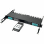 Tripp Lite 2 x 24 Fiber MTP/MPO to 6 x 12 Fiber MTP/MPO Breakout Cassette - 2 x MTP/MPO, 6 x MTP/MPO - 8 Port(s) - 8 x RJ-11 - Black (Fleet Network)