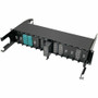 Tripp Lite 2 x 24 Fiber MTP/MPO to 6 x 12 Fiber MTP/MPO Breakout Cassette - 2 x MTP/MPO, 6 x MTP/MPO - 8 Port(s) - 8 x RJ-11 - Black (N482-2M24-6M12)