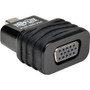 Tripp Lite Mini DisplayPort to VGA Adapter Active Converter Compact DP to VGA M/F - 1 x Mini DisplayPort DisplayPort 1.2 Digital Male (Fleet Network)