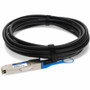 AddOn MSA and TAA Compliant 40GBase-CU QSFP+ Direct Attach Cable (Active Twinax, 50cm) - 1.6 ft (0.50 m) Twinaxial Network Cable for - (QSFP-40G-ADAC50CM-AO)