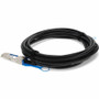 AddOn MSA and TAA Compliant 40GBase-CU QSFP+ Direct Attach Cable (Active Twinax, 50cm) - 1.6 ft (0.50 m) Twinaxial Network Cable for - (QSFP-40G-ADAC50CM-AO)