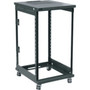 Middle Atlantic QAR Series Rack, 21 RU, 24"D - For A/V Equipment - 21U Rack Height x 19" (482.60 mm) Rack Width x 21.25" (539.75 mm) - (Fleet Network)