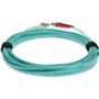 AddOn 8m ST to LC Aqua OM3 Duplex OFNR (Riser-Rated) Fiber Patch Cable - 26.2 ft (8 m) Fiber Optic Network Cable for Network Device, - (ADD-ST-LC-8M5OM3)