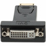 AddOn DISPLAYPORT2DVIADPT-5PK 5-Pack DisplayPort 1. 2 Male to DVI-I Female Black Adapters - Passive - DP++ Required - Up to 2560 x 1600 Resolution
