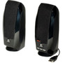 Logitech S150 2.0 Portable Speaker System - 1.2 W RMS - Black - Desktop - 90 Hz to 20 kHz - USB (Fleet Network)