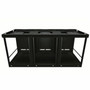 Middle Atlantic C5 Series Credenza Frame - 3-Bay Credenza Frame - 31in Height, 31in Depth - 42U Rack Height x 19" (482.60 mm) Rack x - (Fleet Network)