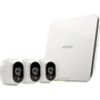 Arlo Security System with 3 HD Cameras (VMS3330) - Camera, Base Station - 720 Camera Resolution (Fleet Network)
