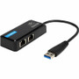 Vantec USB 3.0 To Dual Gigabit Ethernet Network Adapter - USB - 1 Gbit/s Data Transfer Rate - 2 Port(s) - 2 - Twisted Pair - 10Base-T, (Fleet Network)