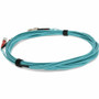 AddOn 7m ST to SC Aqua OM4 Duplex OFNR (Riser-Rated) Fiber Patch Cable - 100% application tested and guaranteed compatible (ADD-ST-SC-7M5OM4)