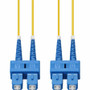 AddOn 40m SC to SC Yellow OS2 Duplex OFNR (Riser-Rated) SMF Fiber Patch Cable - 100% application tested and guaranteed compatible (Fleet Network)