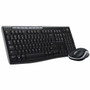 Lenovo Logitech MK270 Wireless Combo - keyboard and mouse set - English - USB Wireless RF 2.40 GHz Keyboard - English - Black - USB RF (Fleet Network)