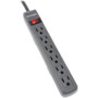 Kensington Basic Surge Protection Strip - 6 x AC Power - 180 J - 3" (76.20 mm) (Fleet Network)