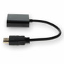 AddOn 5-Pack of Lenovo 701943-001 Compatible HDMI 1.3 Male to VGA Female Black Active Adapters Which Includes Micro USB Port For Up to (701943-001-AO-5PK)