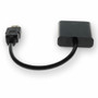 AddOn 5-Pack of Lenovo 701943-001 Compatible HDMI 1.3 Male to VGA Female Black Active Adapters Which Includes Micro USB Port For Up to (701943-001-AO-5PK)