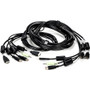Vertiv Cybex SC800/SC900 10 feet All-in-One KVM Cable | Dual Head | 4K UHD | HDMI-to-HDMI (CBL0117) - 10 ft (3.05 m) KVM Cable for KVM (Fleet Network)
