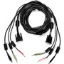 Vertiv Avocent KVM Cable 10 Ft With DVI I Digital Video USB And Audio Support For Keyboard Mouse Connections Keyboard/Mouse Switch Device CBL0119