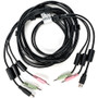 Vertiv AVOCENT KVM Cable - 10 ft (3.05 m) KVM Cable for KVM Switch, Keyboard/Mouse, Audio Device - First End: 1 x 4-pin USB Type B - 2 (CBL0135)