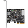 SIIG USB 3.1 Two Port PCIe Host Adapter With Type A And C Ports For PC Linux Type-A/C Express Plug-in Card PCI S JU-P20A12-S1