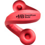 Hamilton Buhl Flex-phones, Foam Headphones, Red - Stereo - Mini-phone (3.5mm) - Wired - 32 Ohm - 20 Hz to 20 kHz - Over-the-head - - - (KIDS-RED)