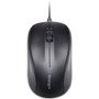 Kensington Mouse For Life USB Three-Button Optical Wired Black 1000 Dpi Scroll Wheel Symmetrical Cable S K74531WW