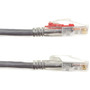 Black Box GigaTrue 3 Category 6 UTP Patch Cable 20 Ft Ideal For Panels Wallplates And Network Connections Wallplate Panel M X C6PC80-GY-20