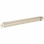 Tripp Lite 48-Port Cat6a Patch Panel Rackmount Shielded Feedthrough RJ45 1U - 48 Port(s) - 48 x RJ-45 - 1U High - 19" Wide - (Fleet Network)