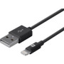 Monoprice Select Sync/Charge Lightning/USB Data Transfer Cable - 3 ft Lightning/USB Data Transfer Cable for iPhone, iPad, iPad Air, - (Fleet Network)