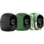 Arlo Replaceable Multi-colored Silicone Skins (VMA1200) - For Camera - Black, Green, Camouflage - UV Resistant, Water Resistant - - 3 (Fleet Network)