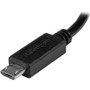 StarTech USB OTG Cable Micro To Mini Male 8 Inch Adapter StarTech.com On-the-Go Capable Connect Tablet Your M/M Or UMUSBOTG8IN