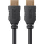 Monoprice Select Series High Speed HDMI Cable, 1.5ft Black - 1.5 ft HDMI A/V Cable for Audio/Video Device - First End: 1 x HDMI - Male (Fleet Network)