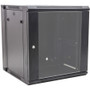 Rack Solutions 12Ux 600 mmx 600mm Swing Out Wall Mount Cabinet - For LAN Switch, Patch Panel - 12U Rack Height x 19" (482.60 mm) Rack (Fleet Network)