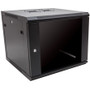 Rack Solutions 9Ux 600 mmx 600mm Wall Mount Cabinet-Single Section - For LAN Switch, Patch Panel - 9U Rack Height x 19" (482.60 mm) - (185-4760)