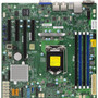 Supermicro X11SSL-F Server Motherboard - Intel C236 Chipset - Socket H4 LGA-1151 - Micro ATX - 64 GB DDR4 SDRAM Maximum RAM - DIMM, - (Fleet Network)