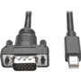 Tripp Lite series P586-003-VGA-V2 Mini DisplayPort 1.2 to VGA Active Adapter Cable, 3 ft. - 3 ft (0.91 m) DisplayPort/VGA Video Cable (Fleet Network)