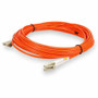 AddOn 10m LC to LC Orange OM2 Duplex OFNR (Riser-Rated) Fiber Patch Cable - 32.8 ft (10 m) Fiber Optic Network Cable for Patch Panels, (Fleet Network)