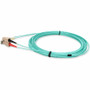 AddOn ADD-SC-LC-1M5OM2 SC to LC Duplex OM2 Fiber Patch Cable - 3. 3 ft (1 m) Orange Riser-Rated OFNR