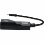 AddOn 5-Pack of USB C 3.1 Male to RJ-45 Female Black Adapters - RJ-45/USB Data Transfer Cable for MacBook, Notebook, Computer - First (USBC2RJ45F-5PK)