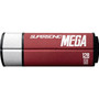 Patriot Memory Supersonic Mega USB 3.1, Gen. 1 (USB 3.0) Flash Drives - 128 GB - USB 3.1 - 5 Year Warranty (Fleet Network)