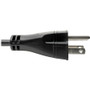 Tripp Lite by Eaton P006-C08-HG10 Tripp Lite Coiled Hospital Grade Power Cord - 8ft - 5-15P to C13 - 10A 120V AC - Black