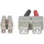 Intellinet Fiber Optic Patch Cable, OM4, LC/SC, 3m, Violet, Duplex, Multimode, 50/125 &micro;m, LSZH, Fibre, Lifetime Warranty, - 9.8 (750936)