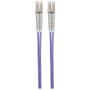 Intellinet Fiber Optic Patch Cable, OM4, LC/LC, 10m, Violet, Duplex, Multimode, 50/125 &micro;m, LSZH, Fibre, Lifetime Warranty, - ft (751032)