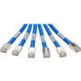 Tripp Lite series N261-015-6MM-BL Cat.6a Patch Network Cable - 15 ft (4.57 m) Category 6a Network Cable for Network Device, Switch, - (N261-015-6MM-BL)